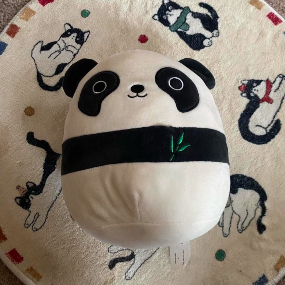 hot topic exclusive panda squishmallow